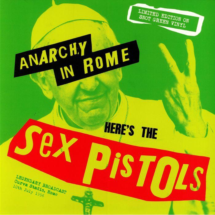 THE SEX PISTOLS Anarchy In Rome green vinyl  Rockserwis pl 